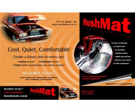 Hushmat Ultra Insulation, Door, Firewall Or Roof, For Firebird, 1993-2002